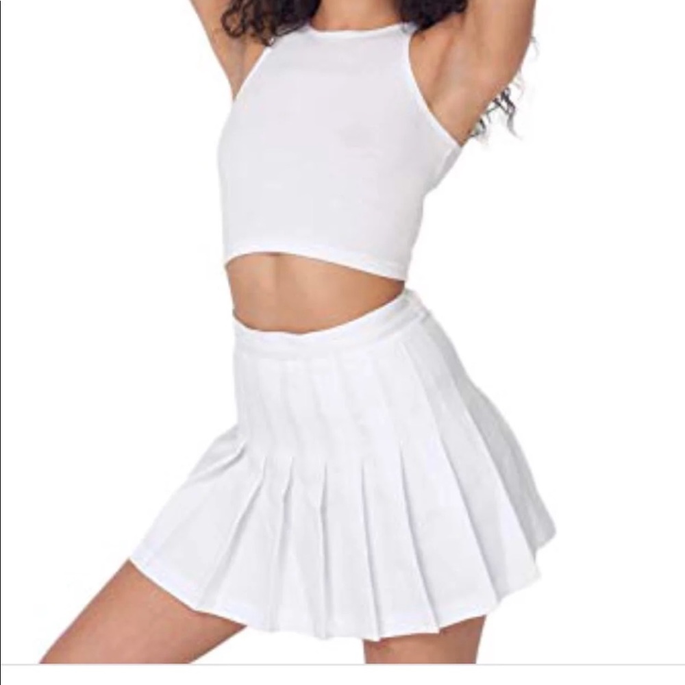 American Apparel tennis skirt
